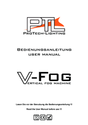 protech V-Fog User Manual