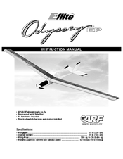 E-FLITE Odyssey EP Instruction Manual