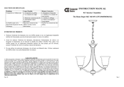 Commercial Electric SKU 843-093 Instruction Manual