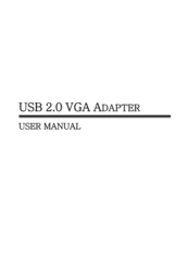 Magic Control Technology USB 2.0 VGA Adapter User Manual