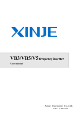 Xinje VB3 User Manual