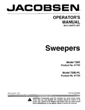 Jacobsen 720E Operator's Manual