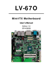 Commell LV-67ONX2 User Manual