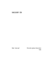 Electrolux 98030KF-SN User Manual