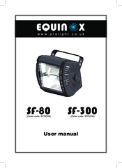 Equinox Systems SF-300 User Manual