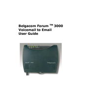 BELGACOM Forum 3000 User Manual