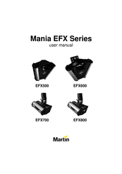 Martin EFX800 User Manual