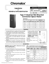 Chromalox V-2020 Installation And Rewnewal Parts Identification