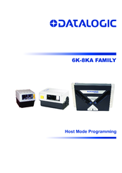 Datalogic 6K-8KA FAMILY Programming Manual