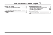 GMC 2006 DURAMAX Manual