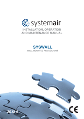 SystemAir SYSWALL Installation, Operation And Maintenance Manual