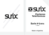 Surix IP Entrix Instruction Manual