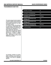 Subaru Impreza 2004 Service Manual