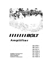 Bolt B2.200.2 Manual