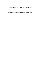 Rinnai RH-993CT Use And Care Manual