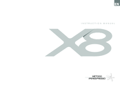 Metodo X8 Instruction Manual