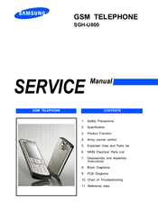 Samsung SGH-U800 Service Manual