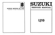 Suzuki LJ10 Service Manual