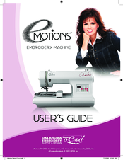 eMotions Embroidery Machine User Manual