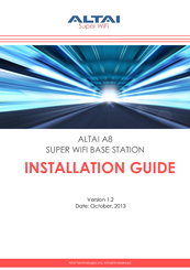 Altai Technologies A8 Installation Manual