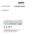 Sanyo HVR-DX620 Instruction Manual
