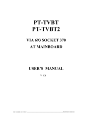 VIA Technologies PT-TVBT2 User Manual