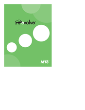 MTS Systems Evolve User Manual