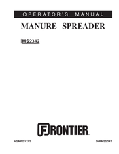 Frontier MS2342 Operator's Manual