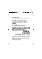 RCA RP3753 User Manual
