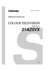 Toshiba 21AZ5VX Service Manual