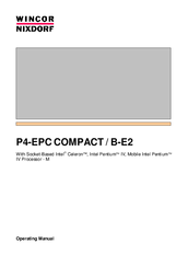 Wincor Nixdorf P4-EPC COMPACT/B-E2 Operating Instructions Manual