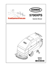 Tennant 5700XPS Operating Instructions Manual