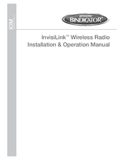 Bindicator InvisiLink Operating Instructions Manual