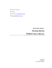 FabiaTech FX5634 Fanless Series User Manual