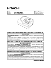 Hitachi Uc 18yrsl Manuals Manualslib