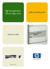 HP StorageWorks Ultrium 215i Getting Started Manual