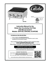 Globe GHP36G Instruction Manual