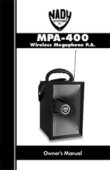 Nady Systems MPA-400 Owner's Manual