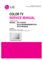 LG RT-21FB70RQ Service Manual