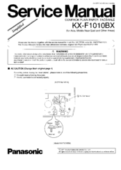 Panasonic KX-F1010BX Service Manual