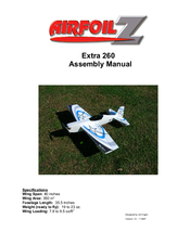 AirFoilZ Extra 260 Assembly Manual