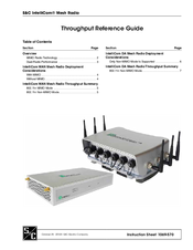 S&C IntelliCom Throughput Reference Manual