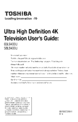 Toshiba 65L9400U Series User Manual