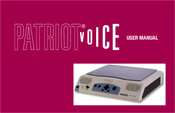 Patriot Voice User Manual