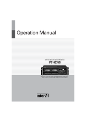 Inter-m PC-9335G Operation Manual