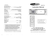 Caliber MCD770 Instruction Manual