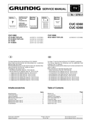 Grundig M 82-1690 LOG Service Manual