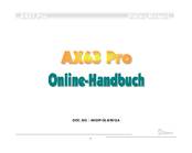 AOpen AX63PRO Online Manual