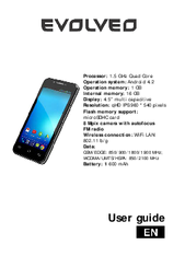 Evolveo XtraPhone 4.5 Q4 User Manual