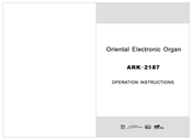 Kirstein ARK-2187 Operation Instruction Manual